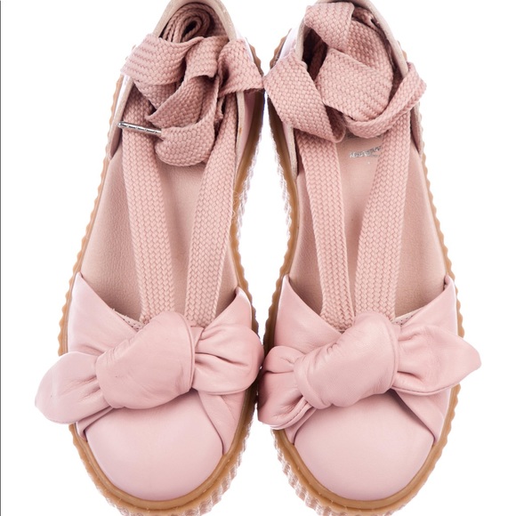 Fenty X Puma 🤩 Bow Creeper Sandal in Dusty Rose